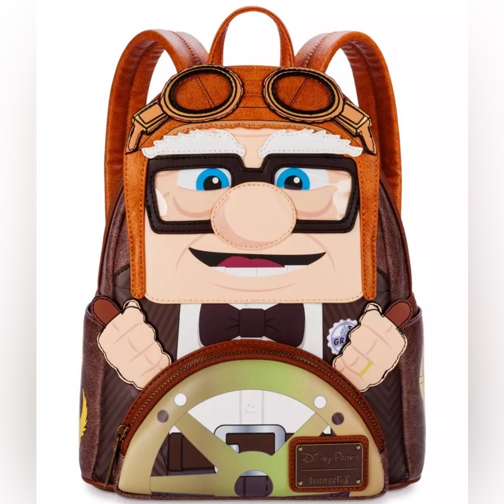 24 hour sale!!!Disney Parks-Carl Fredricksen Loungefly Mini Backpack – Up